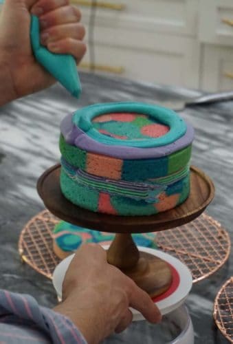 Peacock Cake