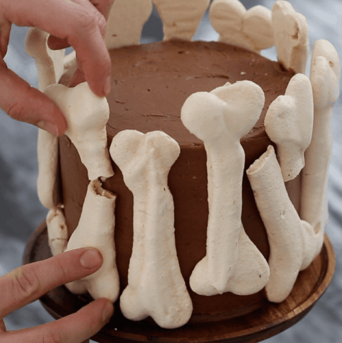 Meringue Bone Cake