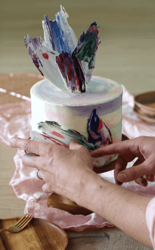 Peacock Cake