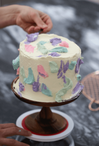 Peacock Cake