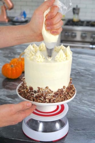 Pumpkin Pecan Cake