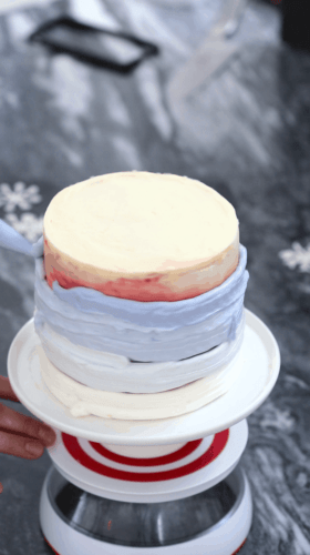 Snowflake Cake