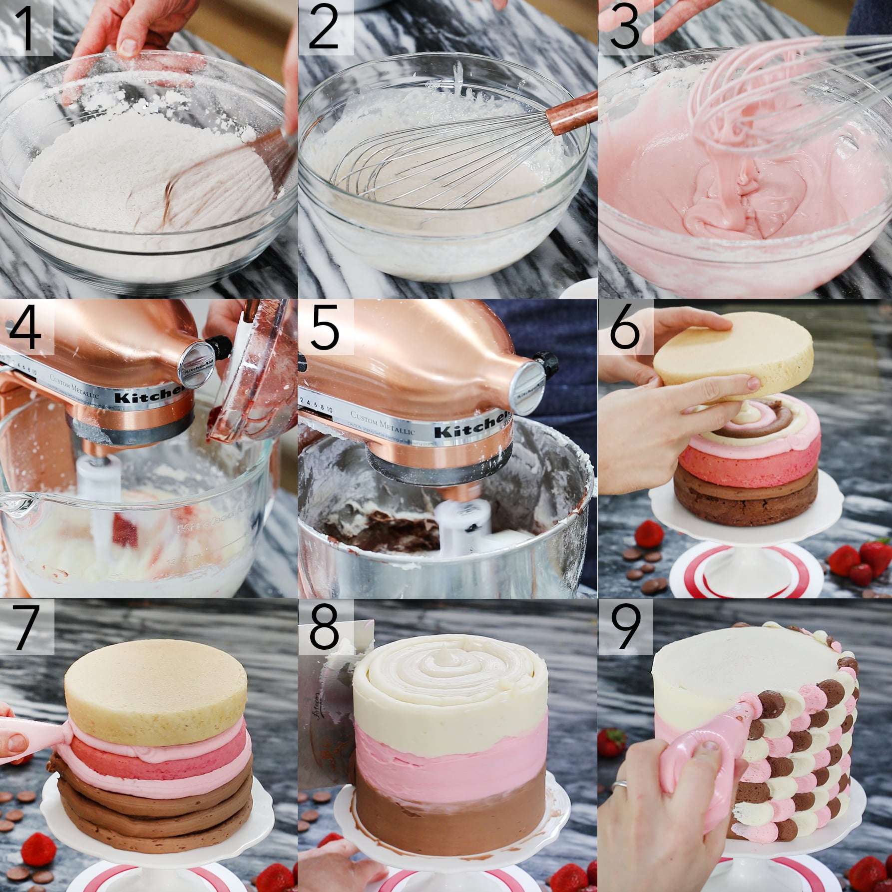 Neapolitan Cake
