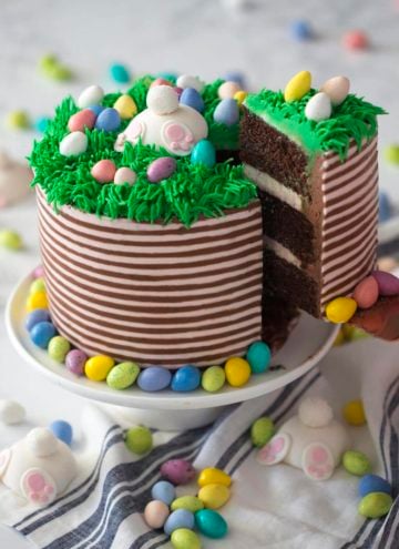 Bunny Butt Easter Cake
