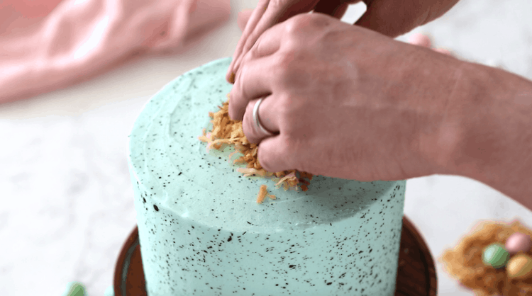 Easter Egg Cake