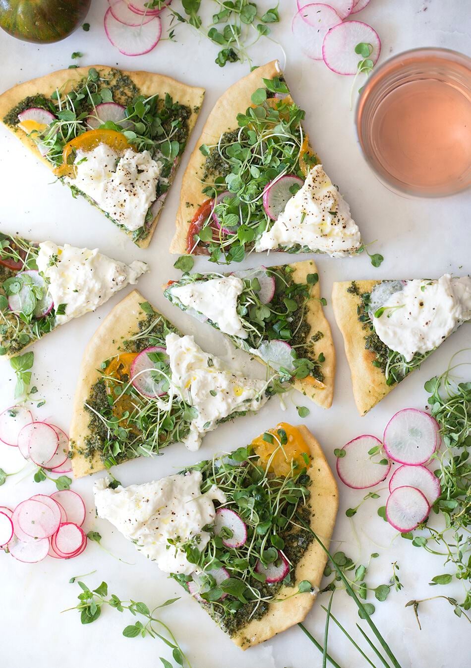 Burrata Pizza