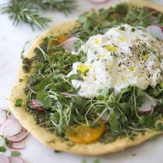 Burrata Pizza