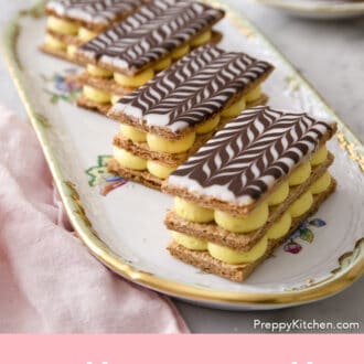 An arrangement of Mille Feuilles.